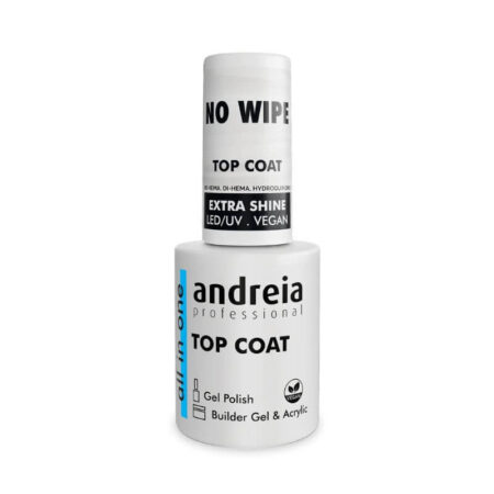 Top Coat sem goma No Wipe All in One Andreia