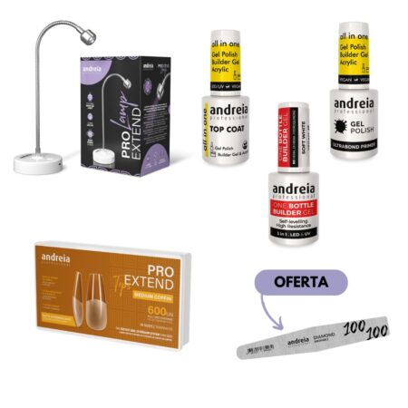 Kit de Soft Gel com Pro Extend Lamp (Inclui lâmpada) - Andreia