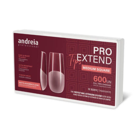 Pro extend tip-  Quadrada Médio (Medium Square) Andreia