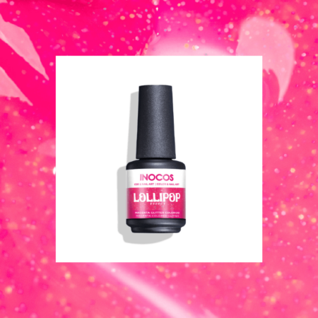 Efeito Lollipop - Magenta Glitter Colorido Inocos