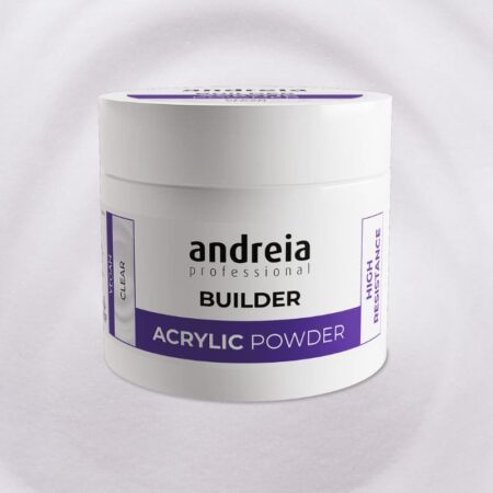 Pó de construção Acrílico - Clear (transparente) 200g Andreia