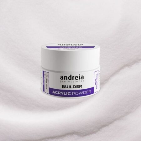 Pó de construção acrílico- Branco Leitoso (soft White) 35g Andreia