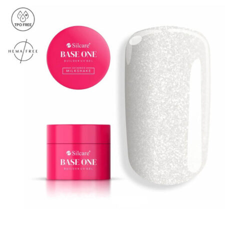 Gel de Construção Shimmer Milkshake 100 g - Sem HEMA e sem TPO - Silcare