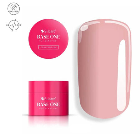 Gel de Construção Cover Medium 50g - Sem HEMA e sem TPO - Silcare