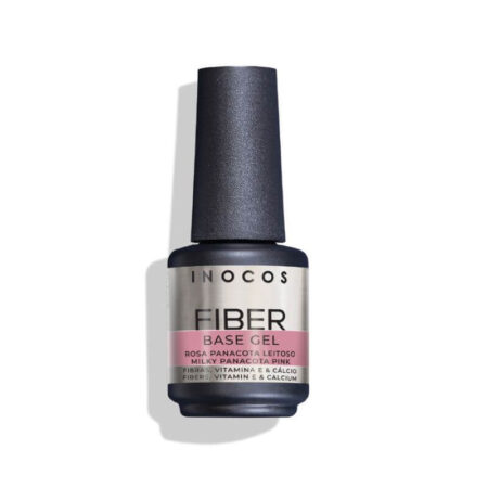 Fiber Base Gel Rosa Panacota Leitoso Inocos 15ml