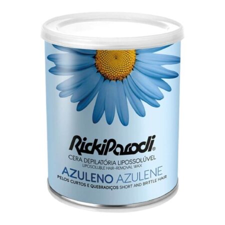Cera Depilatória Lipossolúvel Titânio Azuleno 800g - Ricki Parodi