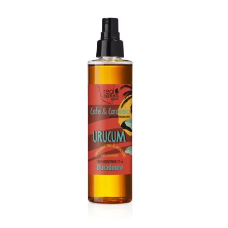 Óleo Bronzeador Urucum Café & Caramelo 200ML - Real Natura