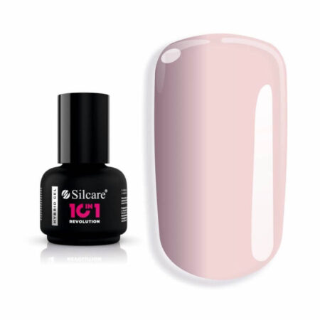 Revolution 10 em 1 - Base de Verniz Gel Light Pink (Rosa Claro) 15g Silcare