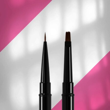 Pincel duplo Expert liner 7 mm/para gel 7 mm (NBE-01/04) - Staleks