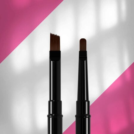 Pincel duplo Expert liner 7 mm / para gel 9 mm (NBE-04/09) - Staleks