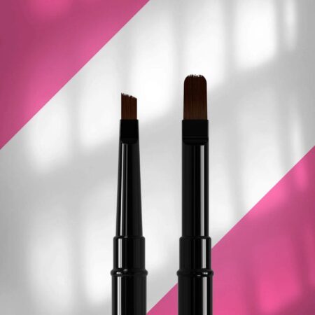 Pincel duplo Expert liner 11 mm / para gel 7 mm (NBE-06/10) - Staleks