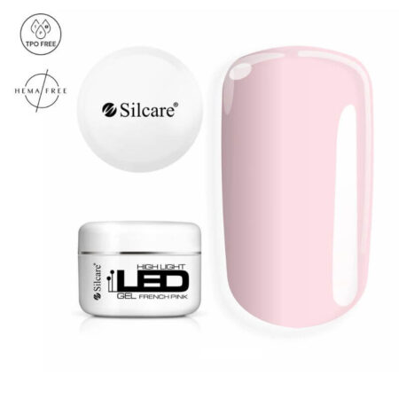 Gel Led High Light French Pink 100g - Sem TPO e sem Hema Silcare
