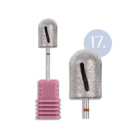 Broca Cilíndrica redonda para pedicure Nº17 – Inocos