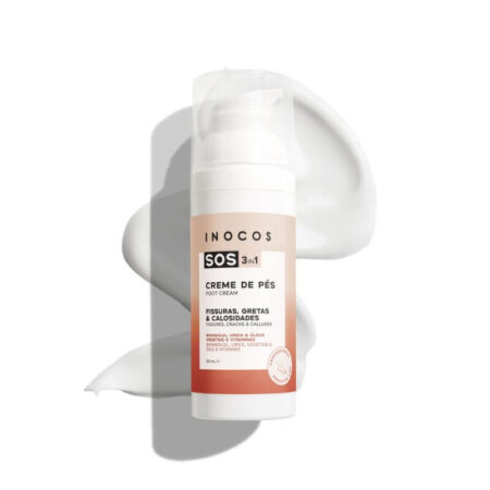 Creme de pés SOS 3in1 50ml - Inocos