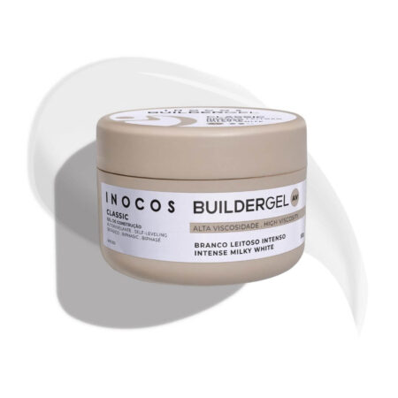 Gel de Construção Classic Branco Leitoso Intenso Alta Viscosidade 50g - Inocos