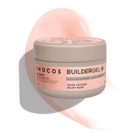 Gel de Construção Classic Nude Leitoso Alta Viscosidade 50g - Inocos