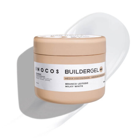 Gel de Construção Classic Branco Leitoso Média Viscosidade 180g - Inocos