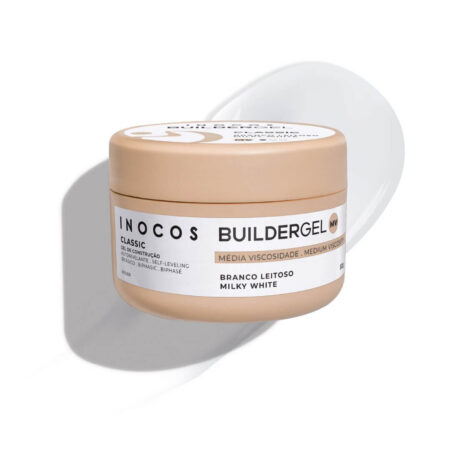 Gel de Construção Classic Branco Leitoso Média Viscosidade 50g - Inocos