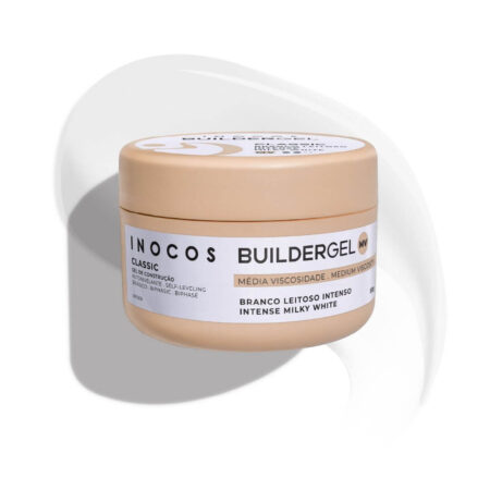 Gel de Construção Classic Branco Leitoso Intenso Média Viscosidade 50g - Inocos
