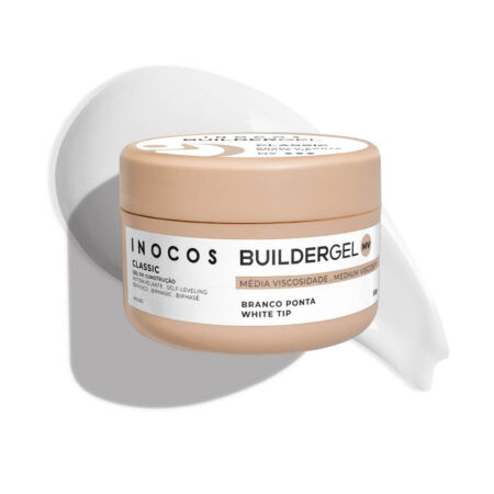 Gel de Construção Classic Branco Ponta Média Viscosidade 50g - Inocos