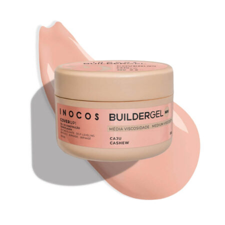 Gel de Construção Cover Up Caju Média Viscosidade 50g - Inocos