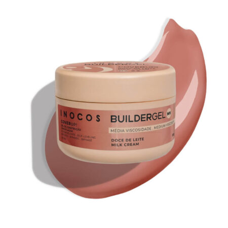 Gel de Construção Cover Up Doce de Leite Média Viscosidade 50g - Inocos