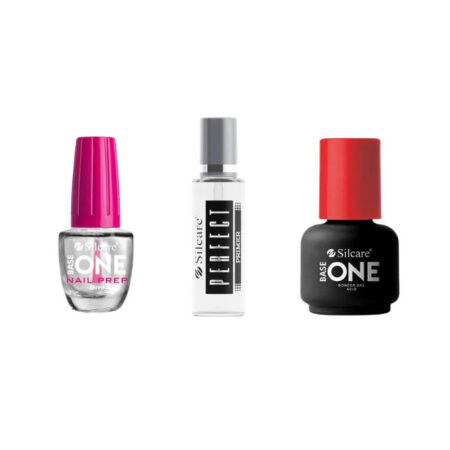 Nail Prep 9ml + Perfect Primer 9ml + Bonder 15ml- Silcare