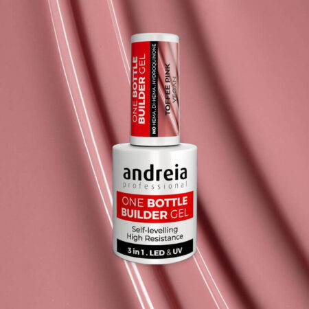 One Bottle Builder Gel - Gel de Construção 3 em 1 Andreia -Toffee Pink 14ml