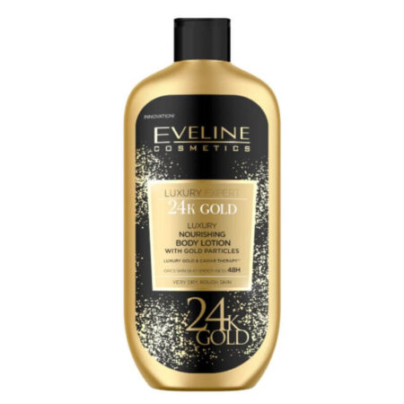 Loção Corporal Nutritiva EV Luxury Expert com Ouro 24K 350ml - ref.961331 Eveline
