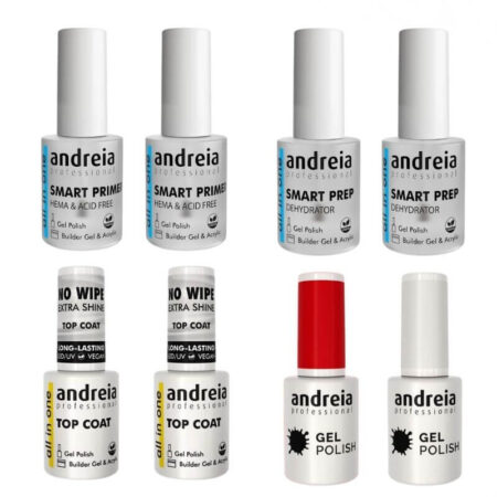 Pack de Artigos (2 smart prep + 2 smart primer + 2 top coat + verniz gel 214 + 219)