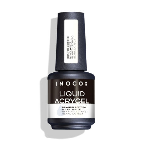 Liquid Acrygel Branco Leitoso 15ml Inocos