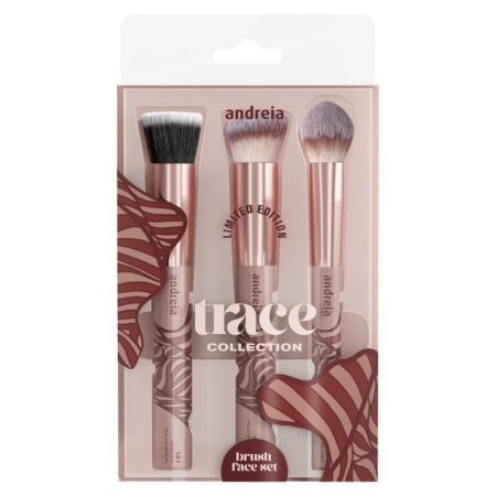 Coffret Trace Collection - Set de Pincéis Rosto - Andreia