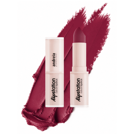 Lip Station Velvet Lipstick - Batom com efeito aveludado Andreia - 05 Berry Town