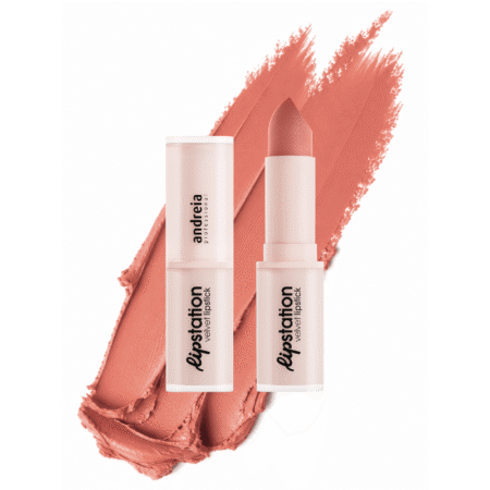 Lip Station Velvet Lipstick - Batom com efeito aveludado Andreia - 12 Rosewood Hub